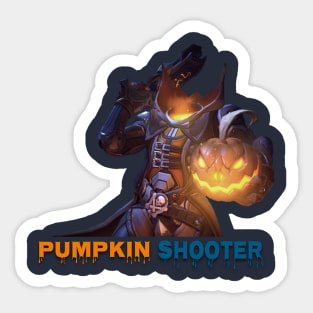 pumpkin shooter Sticker